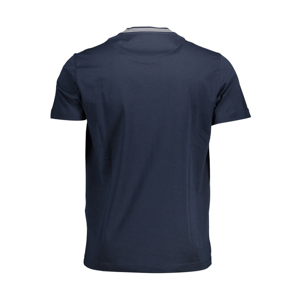 Harmont & Blaine Blue Cotton T-Shirt-Harmont & Blaine-XL-Urbanheer