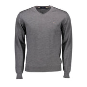 Harmont & Blaine Brown Wool Men Sweater-Harmont & Blaine-XL-Urbanheer