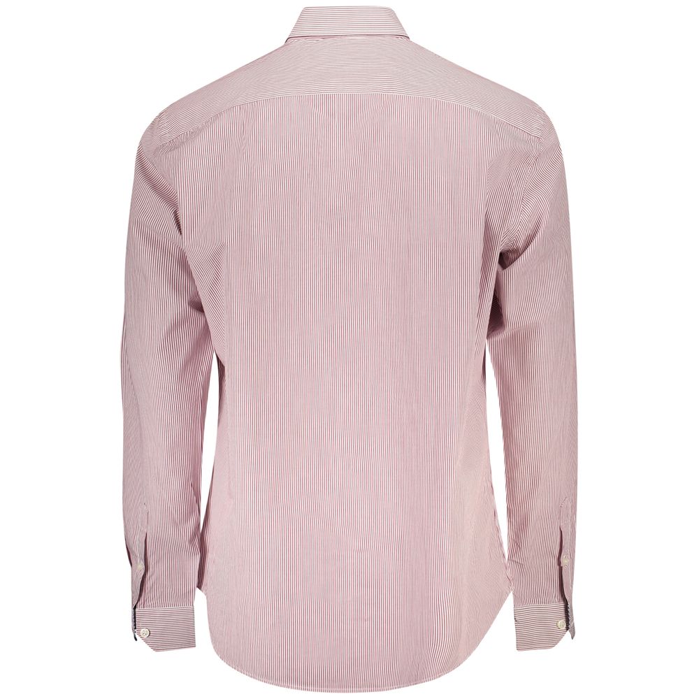 Harmont & Blaine Red Cotton Shirt-Harmont & Blaine-XXL-Urbanheer