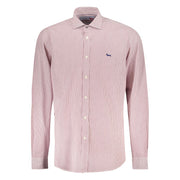 Harmont & Blaine Red Cotton Shirt-Harmont & Blaine-XXL-Urbanheer