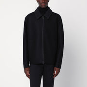 Harris Wharf London Black zip-up wool jacket