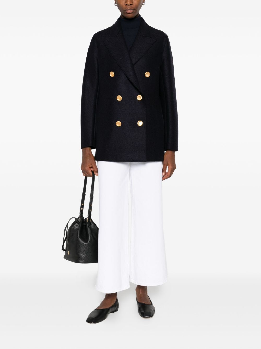 Harris Wharf London Coats Blue