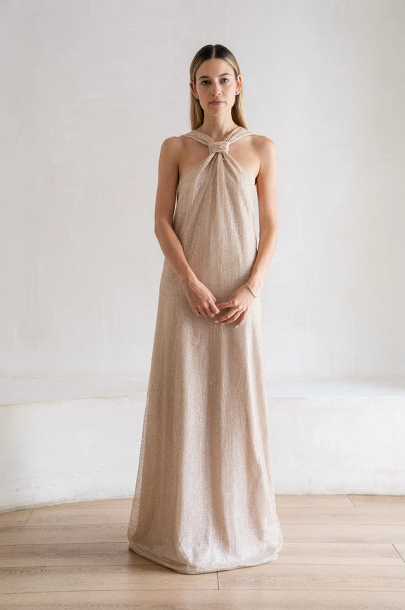 Haze Halter Maxi Dress-Dress-Ashley Stambouli-XS-Urbanheer