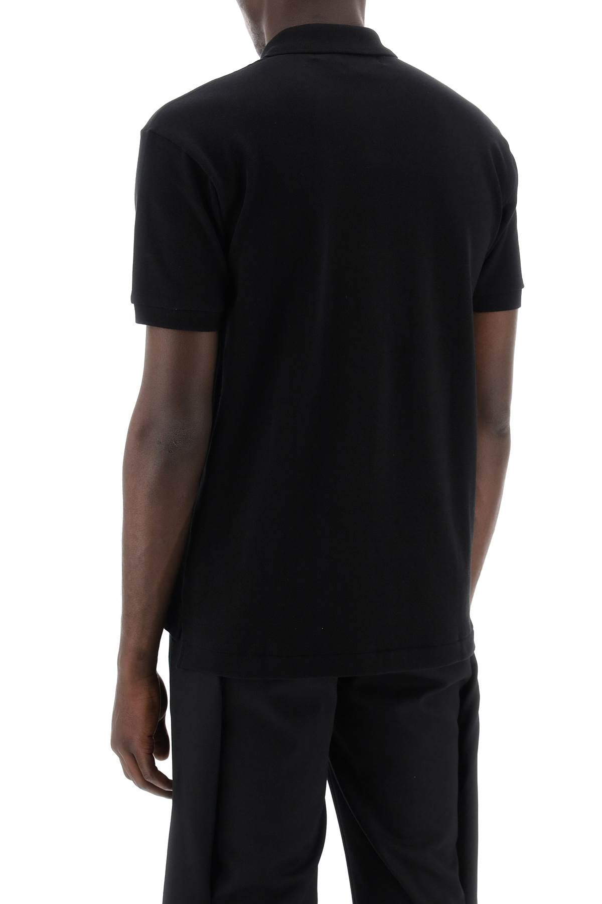 Heart Polo Shirt-men > clothing > t-shirts and sweatshirts > polo shirts-Comme Des Garcons Play-l-Bianco-Urbanheer