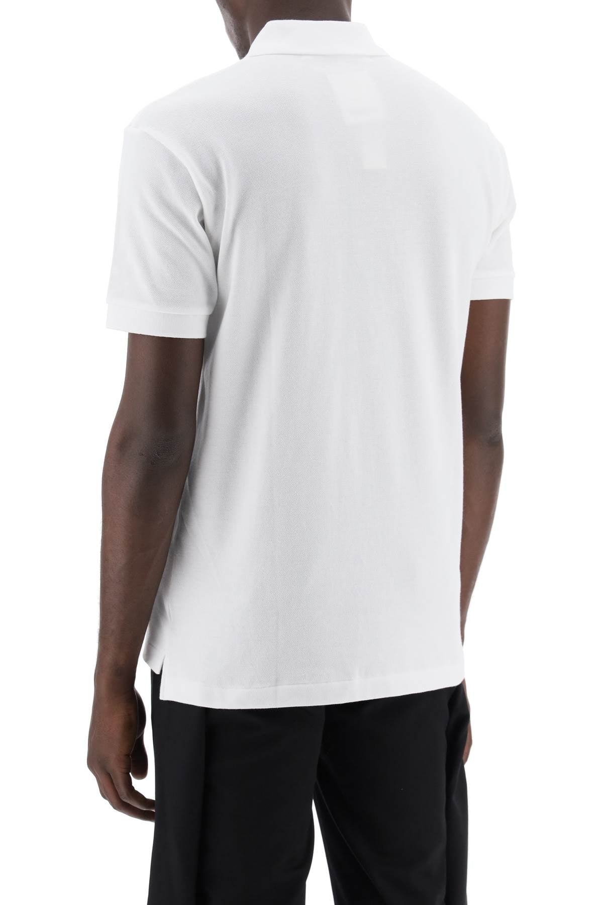 Heart Polo Shirt-men > clothing > t-shirts and sweatshirts > polo shirts-Comme Des Garcons Play-l-Bianco-Urbanheer