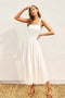 Heaven Sent Seam Detail Maxi Dress IVORY-Dress-Dress Forum-S-IVORY-Urbanheer