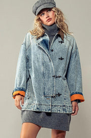 Heavy Handed Denim Jacket DENIM-Jacket-Urban Daizy-S/M-Urbanheer