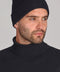 Heavyweight Extra Fine Merino Watch Cap-Caps-Paul James Knitwear-Regular-Black-Urbanheer
