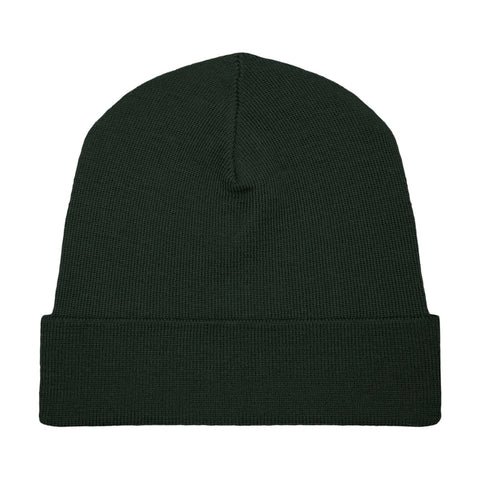 Heavyweight Extra Fine Merino Watch Cap-Caps-Paul James Knitwear-Regular-Olive-Urbanheer