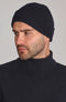 Heavyweight Extra Fine Merino Watch Cap-Caps-Paul James Knitwear-Regular-Black-Urbanheer