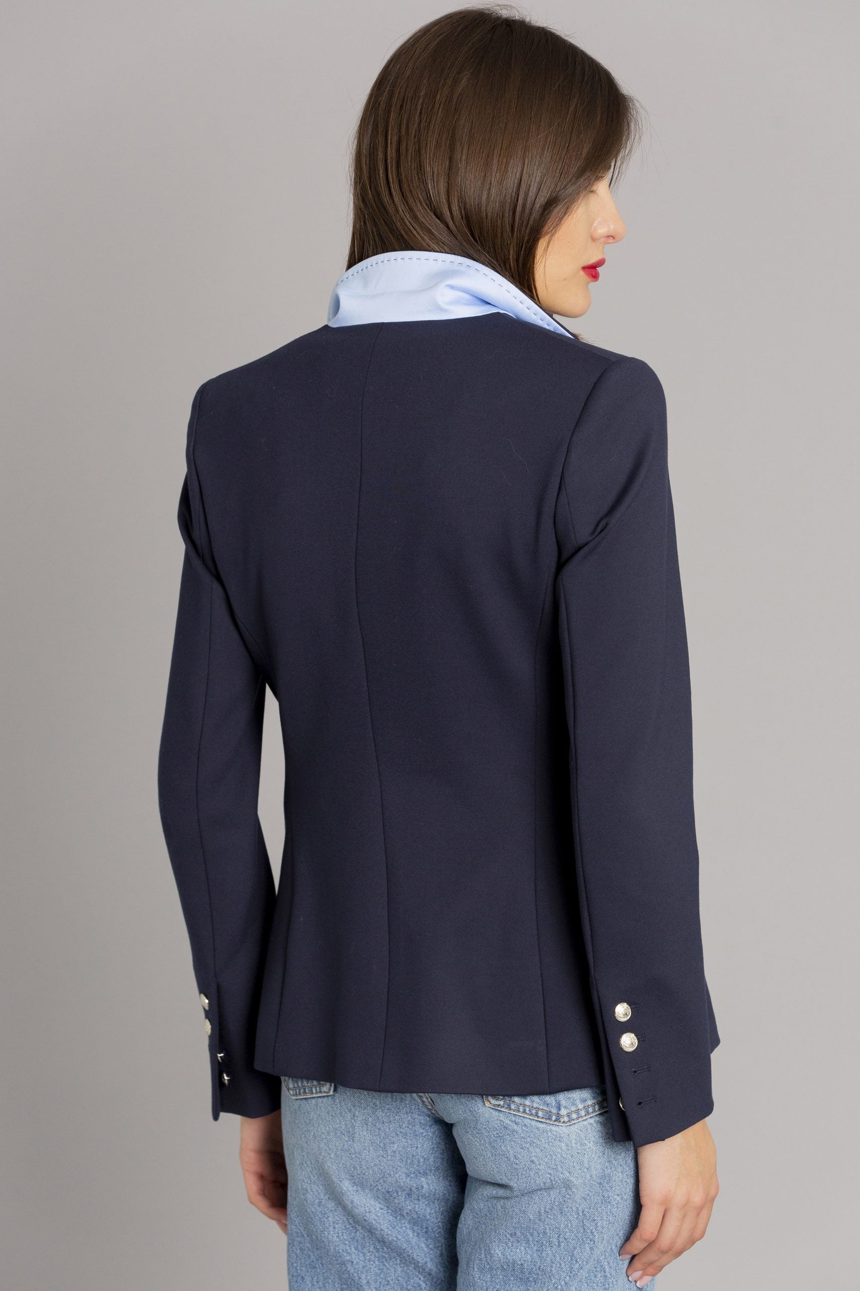 Henry Arroway Anjelica Blazer NAVY-Blazers-Henry Arroway-XS-NAVY-Urbanheer