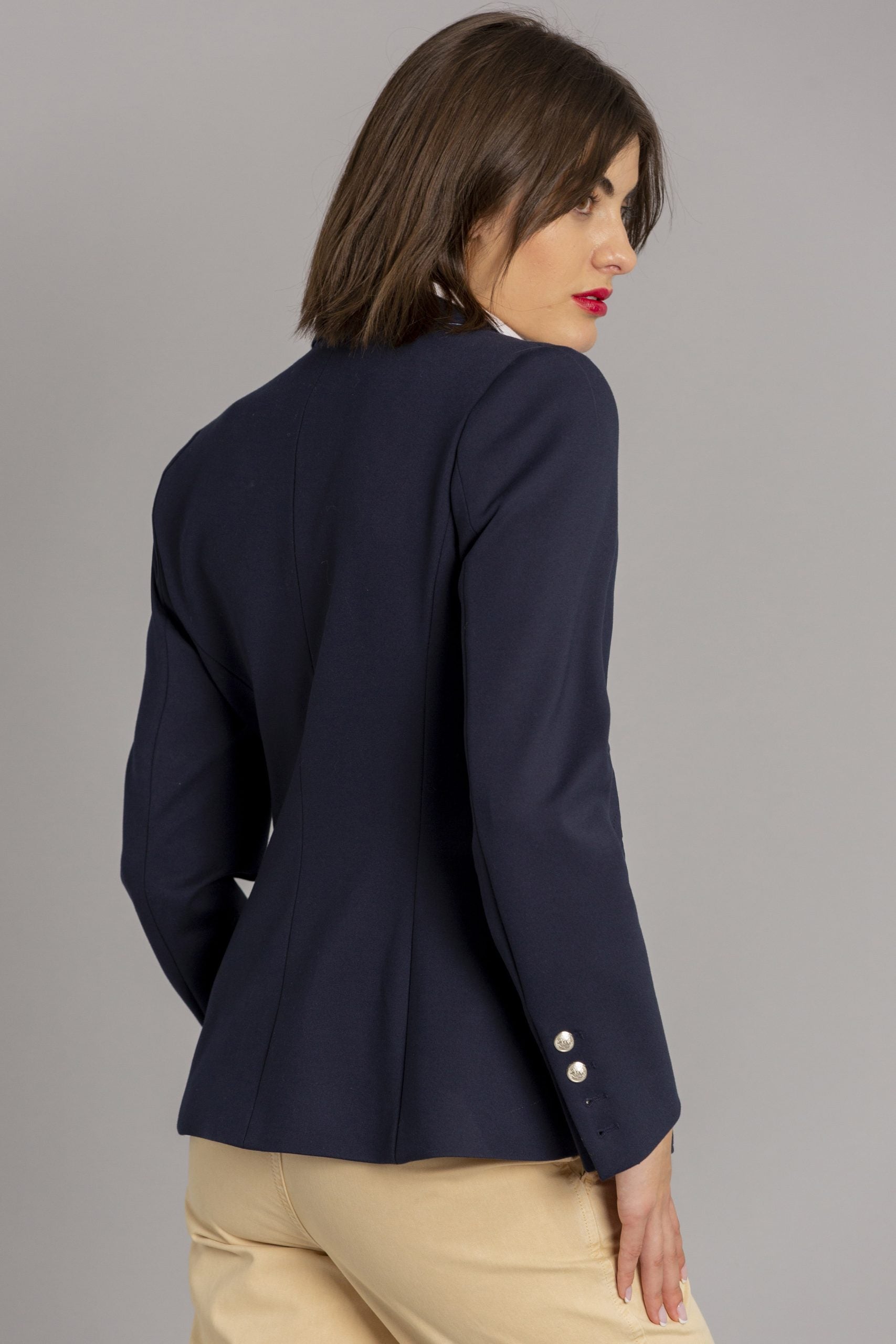 Henry Arroway Anjelica Blazer NAVY-Blazers-Henry Arroway-XS-NAVY-Urbanheer