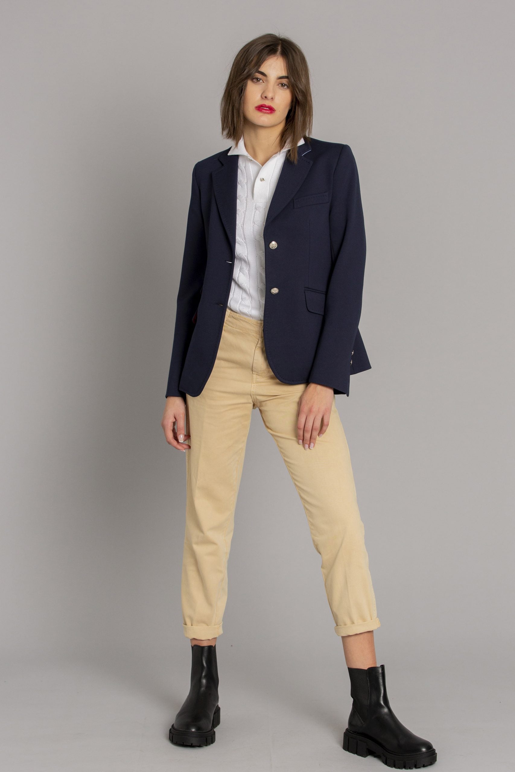 Henry Arroway Anjelica Blazer NAVY-Blazers-Henry Arroway-XS-NAVY-Urbanheer