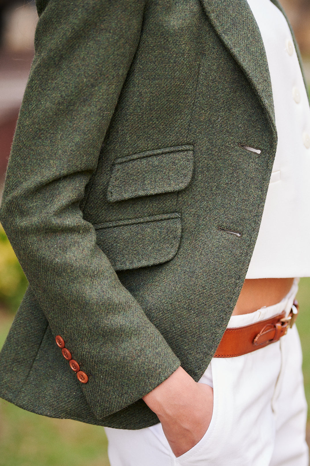 Henry Arroway MARYLIN SLIM FIT Blazer KAKI-Blazer-Henry Arroway-XXS-KAKI-Urbanheer