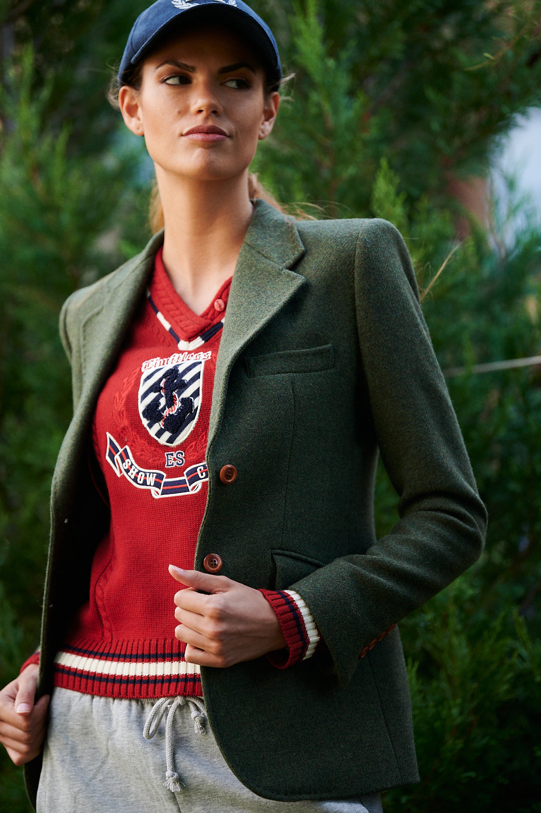 Henry Arroway MARYLIN SLIM FIT Blazer KAKI-Blazer-Henry Arroway-XXS-KAKI-Urbanheer