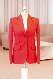 Henry Arroway MARYLIN TRICOT Blazer-Blazer-Henry Arroway-XS-RED-Urbanheer