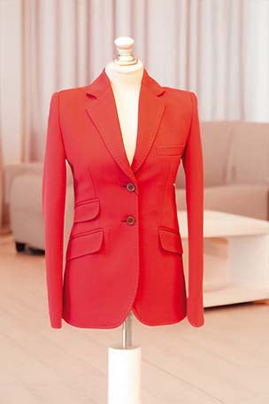 Henry Arroway MARYLIN TRICOT Blazer-Blazer-Henry Arroway-XS-RED-Urbanheer