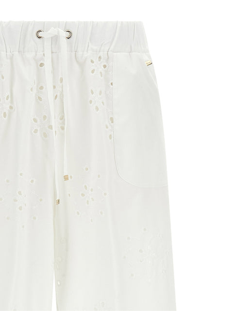 Herno Broderie Anglaise Pants