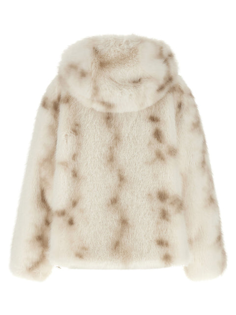 Herno Faux Fur Bomber Jacket
