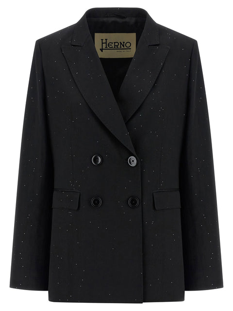 Herno Micro Sequin Blazer