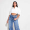 High-Rise Square Pocket Wide Leg Jeans-Jeans-Vibrant M.i.U-1-Medium Stone-Urbanheer