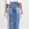 High-Rise Square Pocket Wide Leg Jeans-Jeans-Vibrant M.i.U-1-Medium Stone-Urbanheer