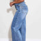 High-Rise Square Pocket Wide Leg Jeans-Jeans-Vibrant M.i.U-1-Medium Stone-Urbanheer