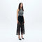 High Rise Wide Leg Jeans with Lace Spliced BLACK-Jeans-BAYEAS-24-BLACK-Urbanheer
