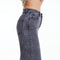 High Rise Wide Leg Twill Pants(Raw Hem,Button Fly) GRAPHITE-Pants-BAYEAS-26-GRAPHITE-Urbanheer