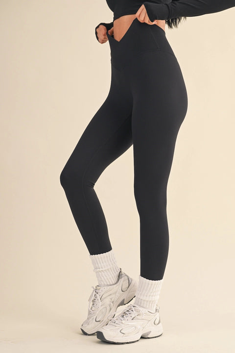 High Waist Crossover Legging