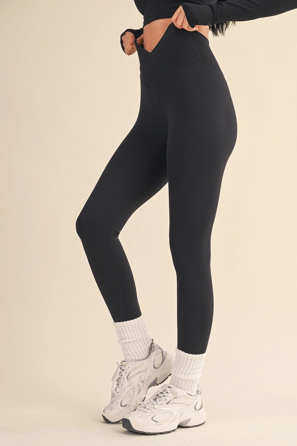 High Waist Crossover Legging