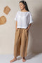 High Waisted Linen Pants