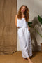 High Waisted Linen Pants