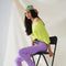 High Waisted Super Skinny Jeans in Purple-Jeans-Q2-XS-Purple-Urbanheer