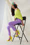 High Waisted Super Skinny Jeans in Purple-Jeans-Q2-XS-Purple-Urbanheer