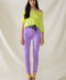 High Waisted Super Skinny Jeans in Purple-Jeans-Q2-XS-Purple-Urbanheer