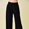 High Waisted Wide Leg Relaxed Fit Lounge Pants Black-Pants-Fore Collection-S-Urbanheer
