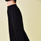 High Waisted Wide Leg Relaxed Fit Lounge Pants Black-Pants-Fore Collection-S-Urbanheer