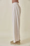 High Waisted Wide Leg Relaxed Fit Lounge Pants Seashell-Pants-Fore Collection-S-Urbanheer