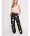 Hight Waist Multi Patches Jogger Pants Black-Pants-JADE BY JANE-S-Black-Urbanheer