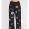 Hight Waist Multi Patches Jogger Pants Black-Pants-JADE BY JANE-S-Black-Urbanheer