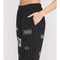 Hight Waist Multi Patches Jogger Pants Black-Pants-JADE BY JANE-S-Black-Urbanheer