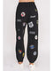 Hight Waist Multi Patches Jogger Pants Black-Pants-JADE BY JANE-S-Black-Urbanheer