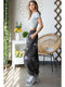 Hight Waist Multi Patches Jogger Pants CHARCOAL-Pants-JADE BY JANE-S-CHARCOAL-Urbanheer