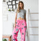 Hight Waist Multi Patches Jogger Pants PINK-Pants-JADE BY JANE-S-PINK-Urbanheer