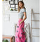 Hight Waist Multi Patches Jogger Pants PINK-Pants-JADE BY JANE-S-PINK-Urbanheer
