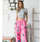 Hight Waist Multi Patches Jogger Pants PINK-Pants-JADE BY JANE-S-PINK-Urbanheer