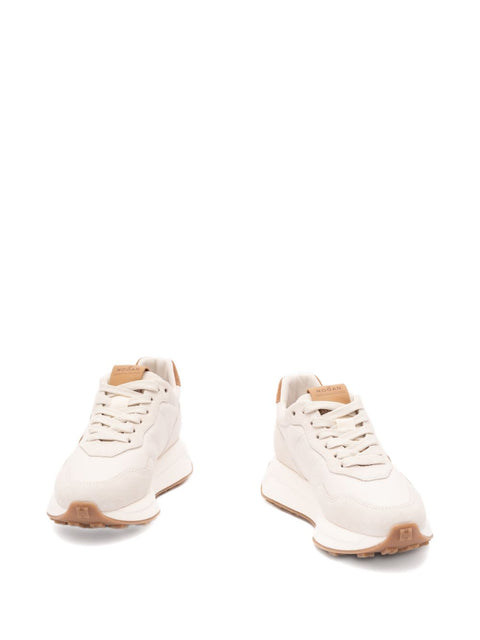 Hogan H641 Leather Sneakers.