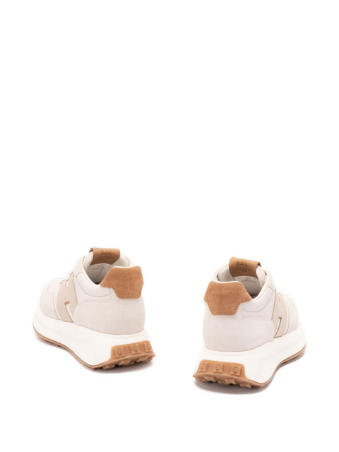 Hogan H641 Leather Sneakers.