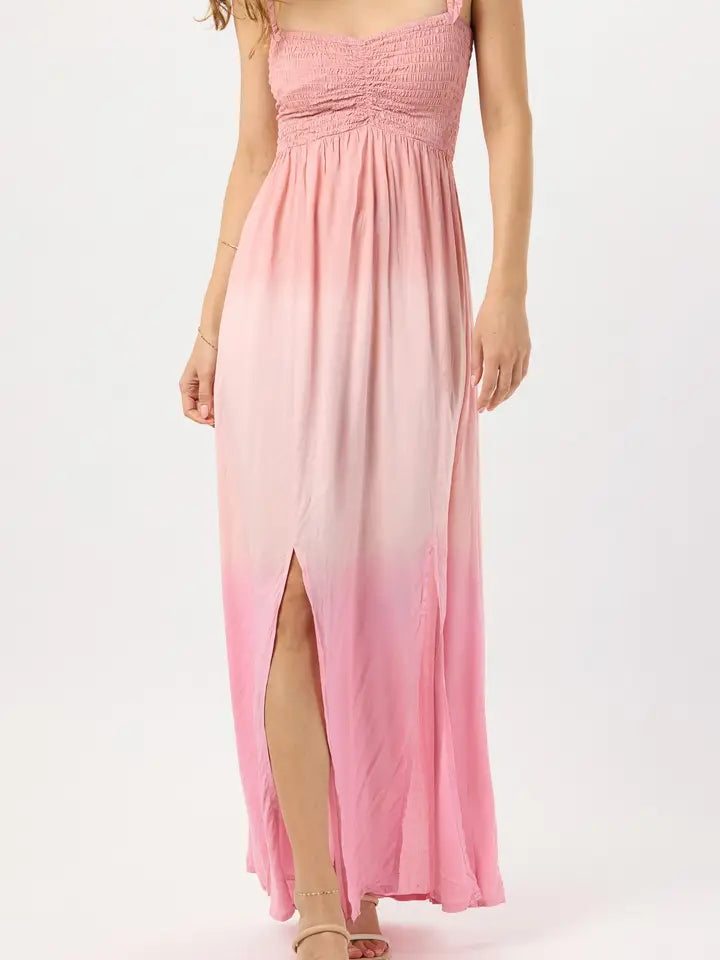 Hollie Maxi Dress | Hawaiian Apparel & Beachwear | Mauve Pink Ombre | One Size | Tiare Hawaii Hollie Maxi Dress | Hawaiian Apparel & Beachwear | Mauve Pink Ombre | One Size | Tiare Hawaii